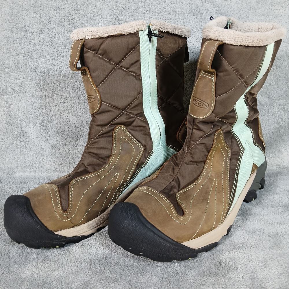 Keen Betty Boots Women's 9 Waterproof Brown Winter Snow Insulated